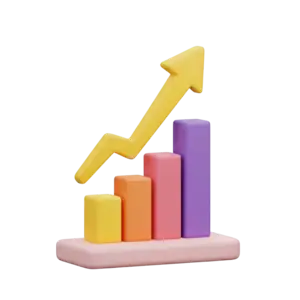 Inicio 6 vecteezy 3d business growth chart with upward trend arrow and 70149253 1